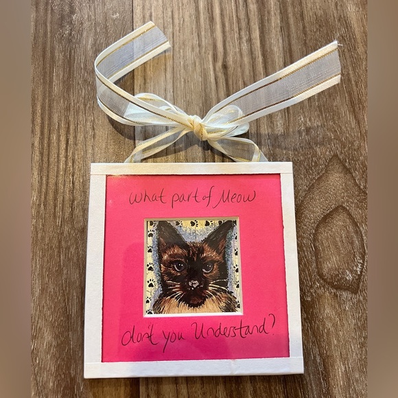 Cat lovers 3 pack - trivet, notepad, decor - Picture 4 of 9